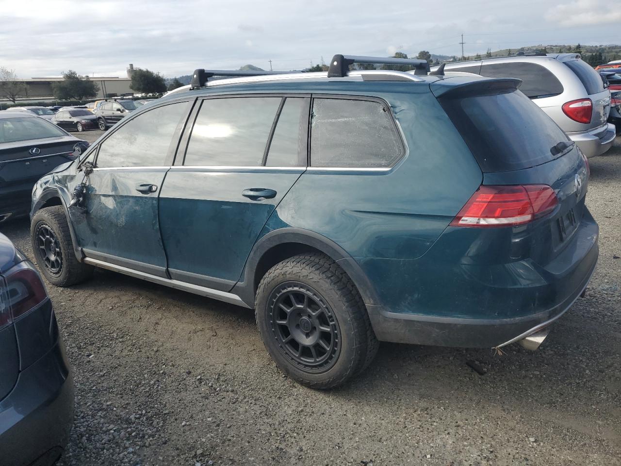 2019 Volkswagen Golf VIN 3VWM17AU4KM514830 Copart auction photo, all over / mechanical damage thumbnail 2