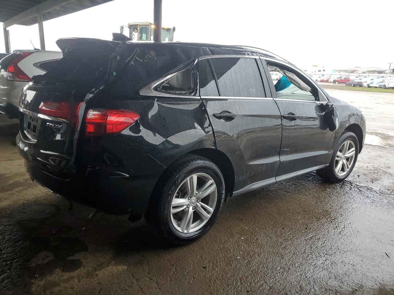2015 Acura RDX VIN 5J8TB3H32FL008150 Copart auction photo, rollover damage thumbnail 3