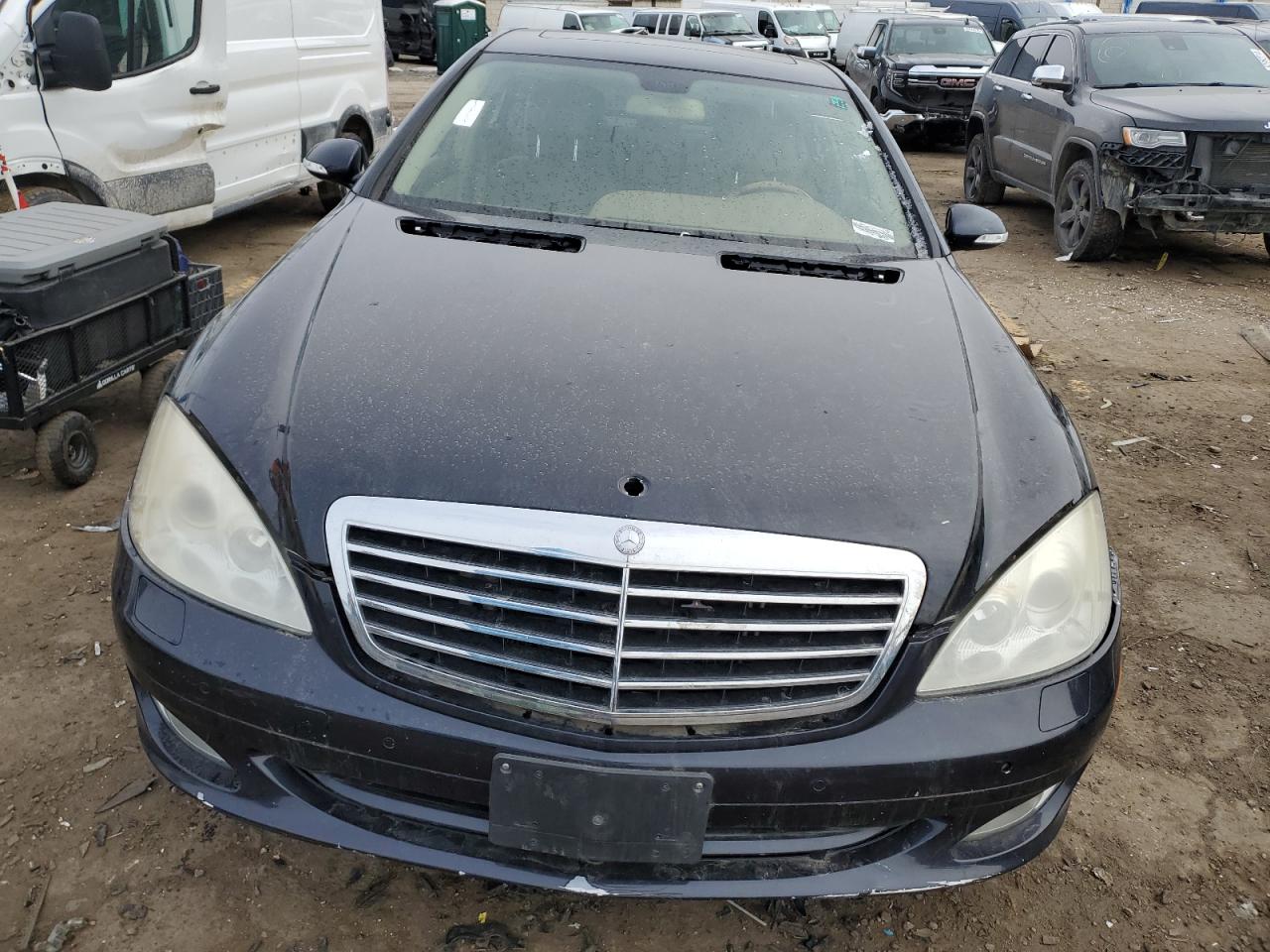 2008 Mercedes-Benz S-klasse VIN WDDNG86X38A237338 Copart auction photo, front end damage thumbnail 5