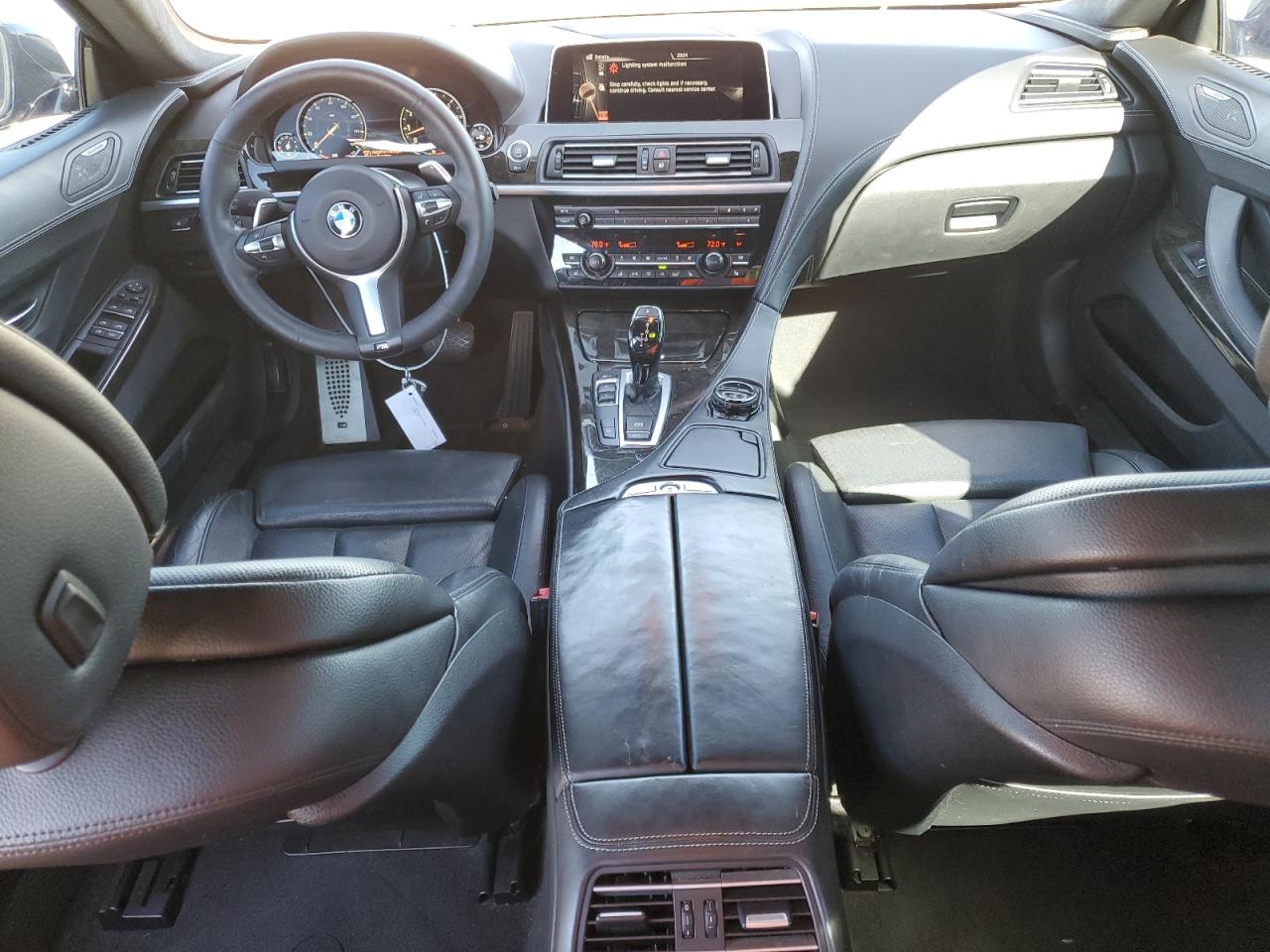 2016 BMW 6er VIN WBA6D0C58GG432405 Copart auction photo, front end damage thumbnail 8