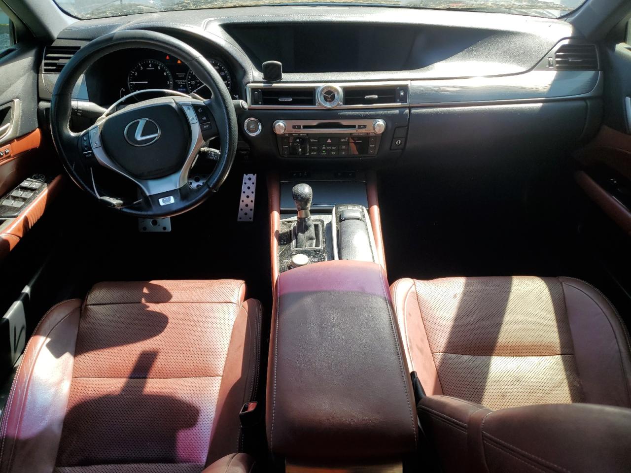 2013 Lexus GS VIN JTHBE1BL2D5023360 Copart auction photo, rear end damage thumbnail 8