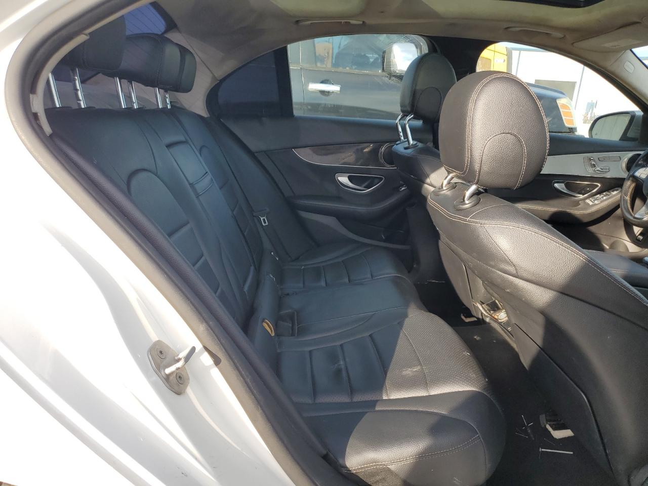 2016 Mercedes-Benz C-klasse VIN WDDWF4JB6GR166437 Copart auction photo, minor dent/scratches damage thumbnail 10