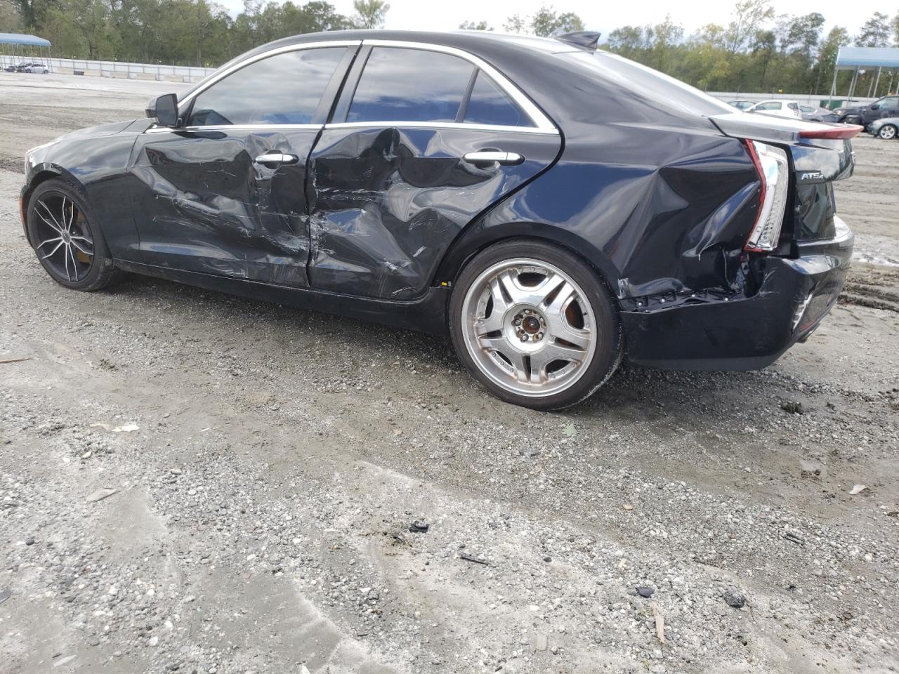 2016 Cadillac ATS VIN 1G6AH5RSXG0181233 Copart auction photo, side / front end damage thumbnail 2