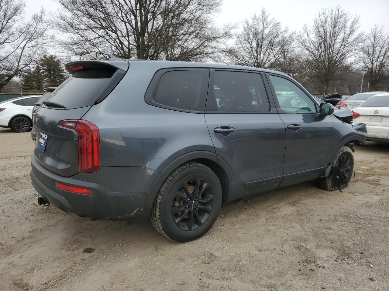 2022 KIA Telluride VIN 5XYP2DHC7NG199211 Copart auction photo, front end / undercarriage damage thumbnail 3