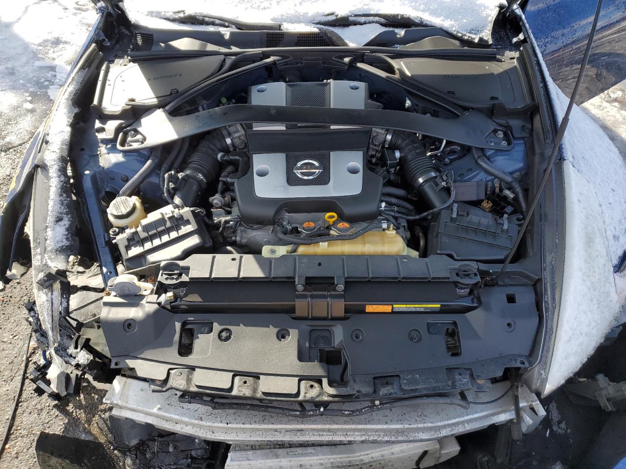 2013 Nissan 370Z VIN JN1AZ4EH4DM383023 Copart auction photo, all over damage thumbnail 13