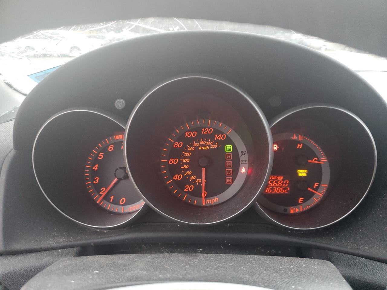 2004 Mazda 3 VIN JM1BK323X41163279 Copart auction photo, all over damage thumbnail 9