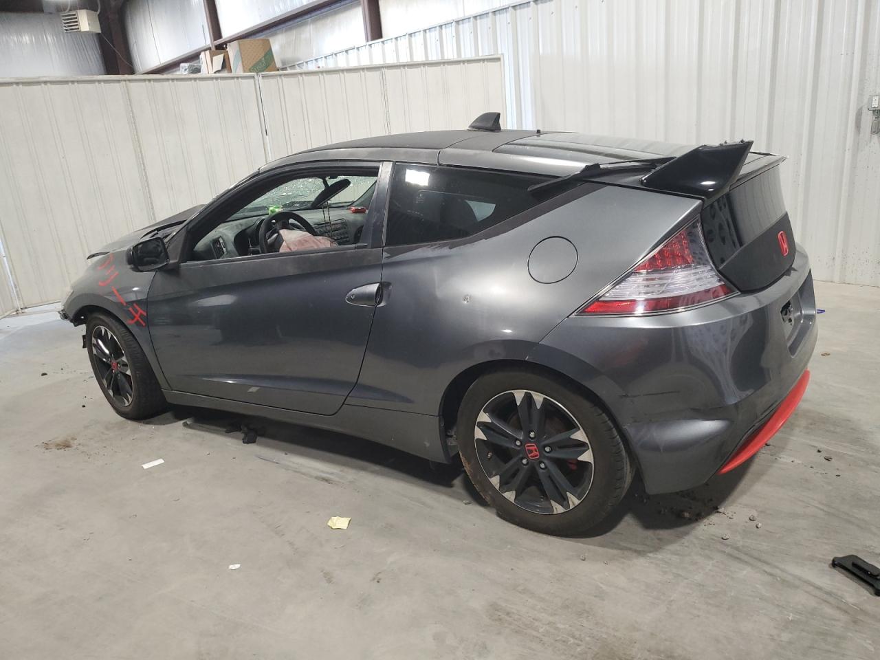 2014 Honda CR-Z VIN JHMZF1D49ES001280 Copart auction photo, all over damage thumbnail 2