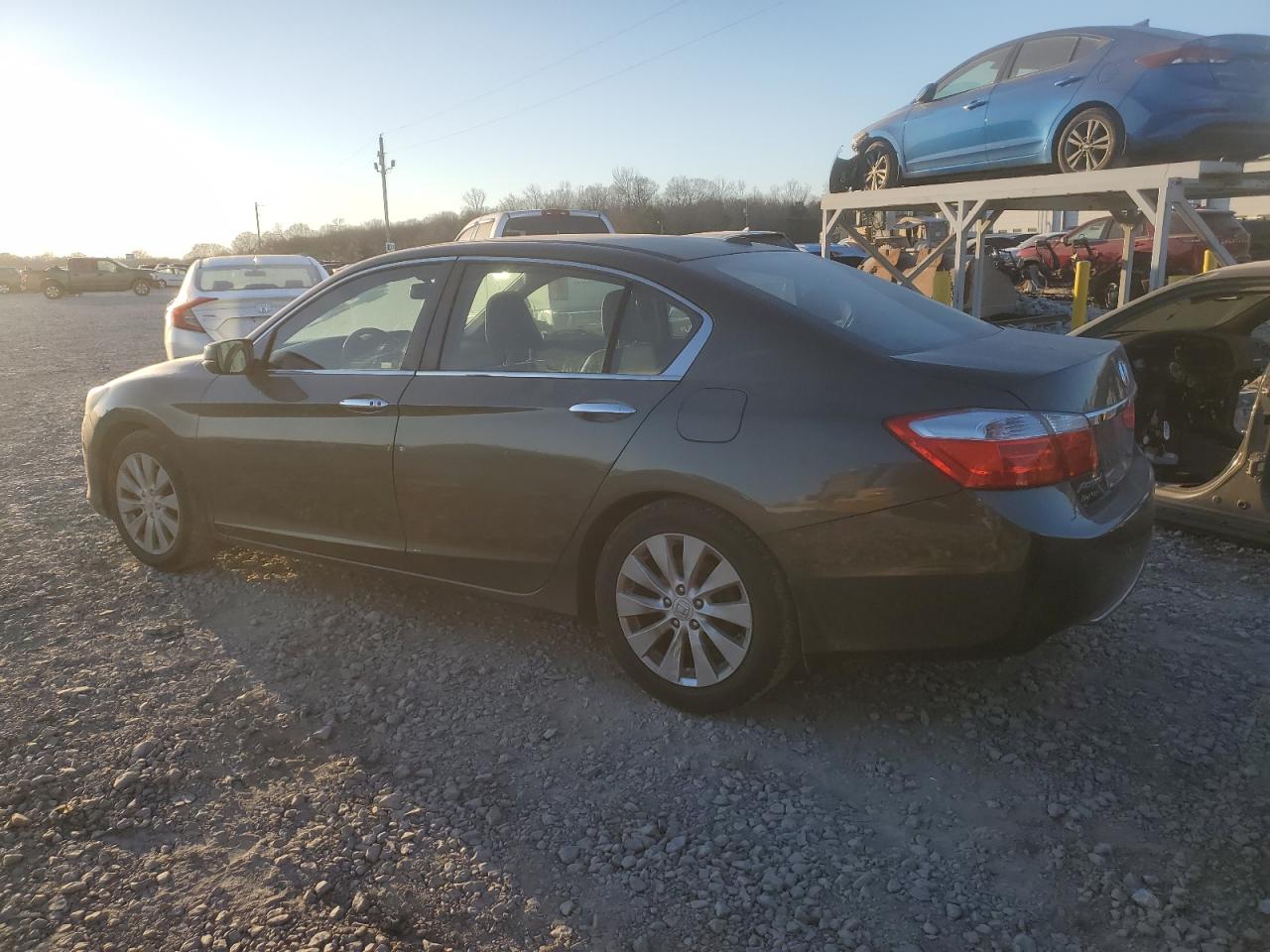2013 Honda Accord VIN 1HGCR2F83DA034334 Copart auction photo, all over damage thumbnail 2