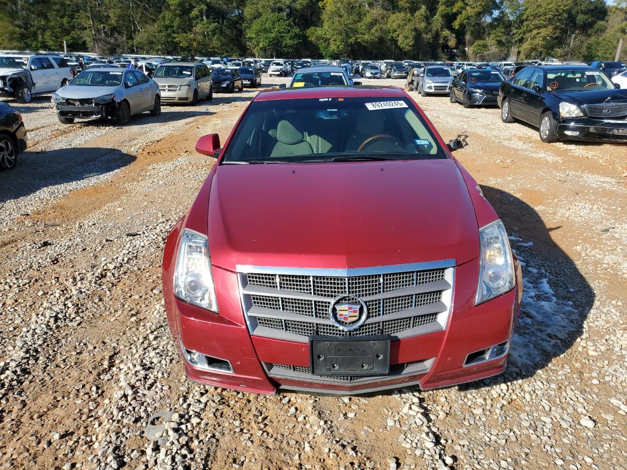 2010 Cadillac CTS VIN 1G6DP5EV7A0126097 Copart auction photo, side / front end damage thumbnail 5