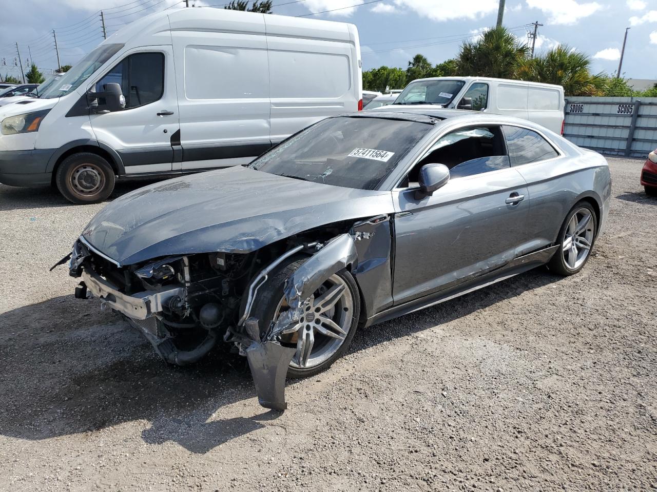 2018 Audi A5 VIN WAUTNAF56JA003436