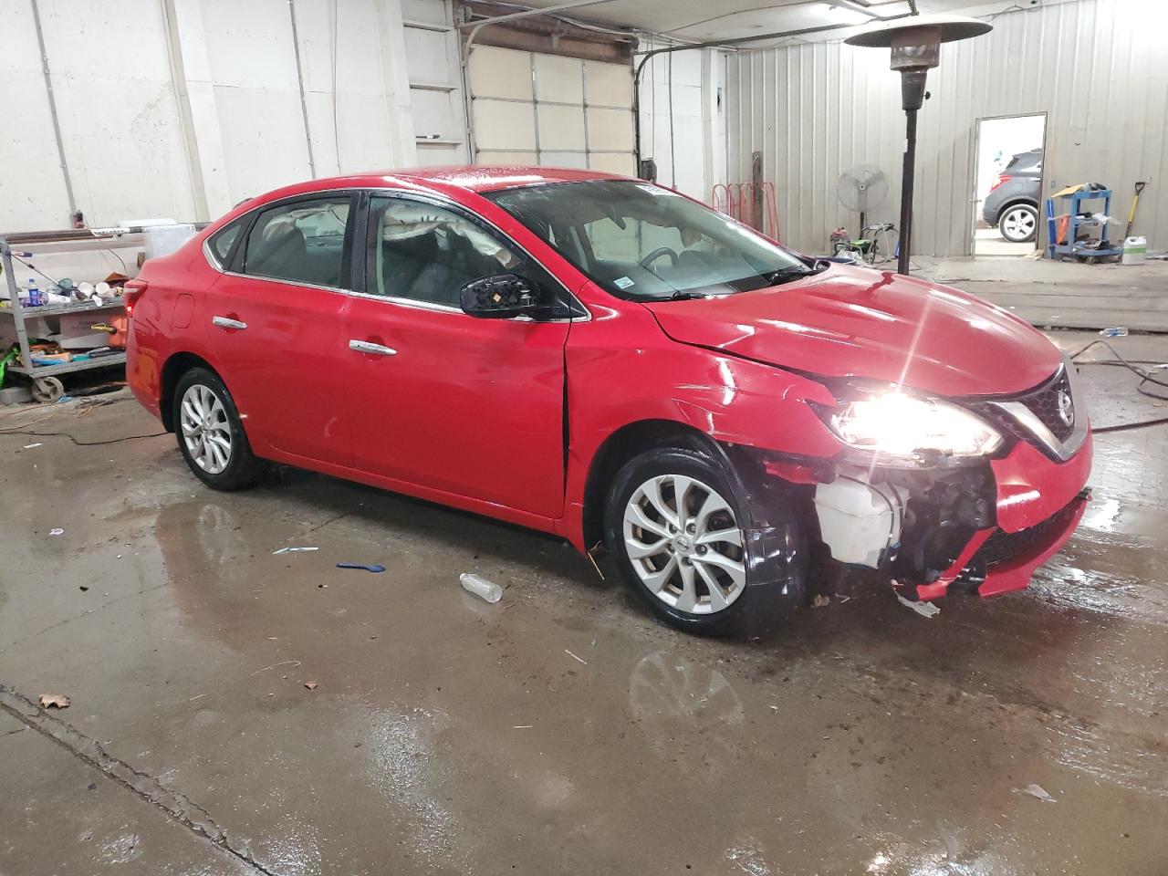 2019 Nissan Sentra VIN 3N1AB7AP3KY286716 Copart auction photo, front end / minor dent/scratches damage thumbnail 4