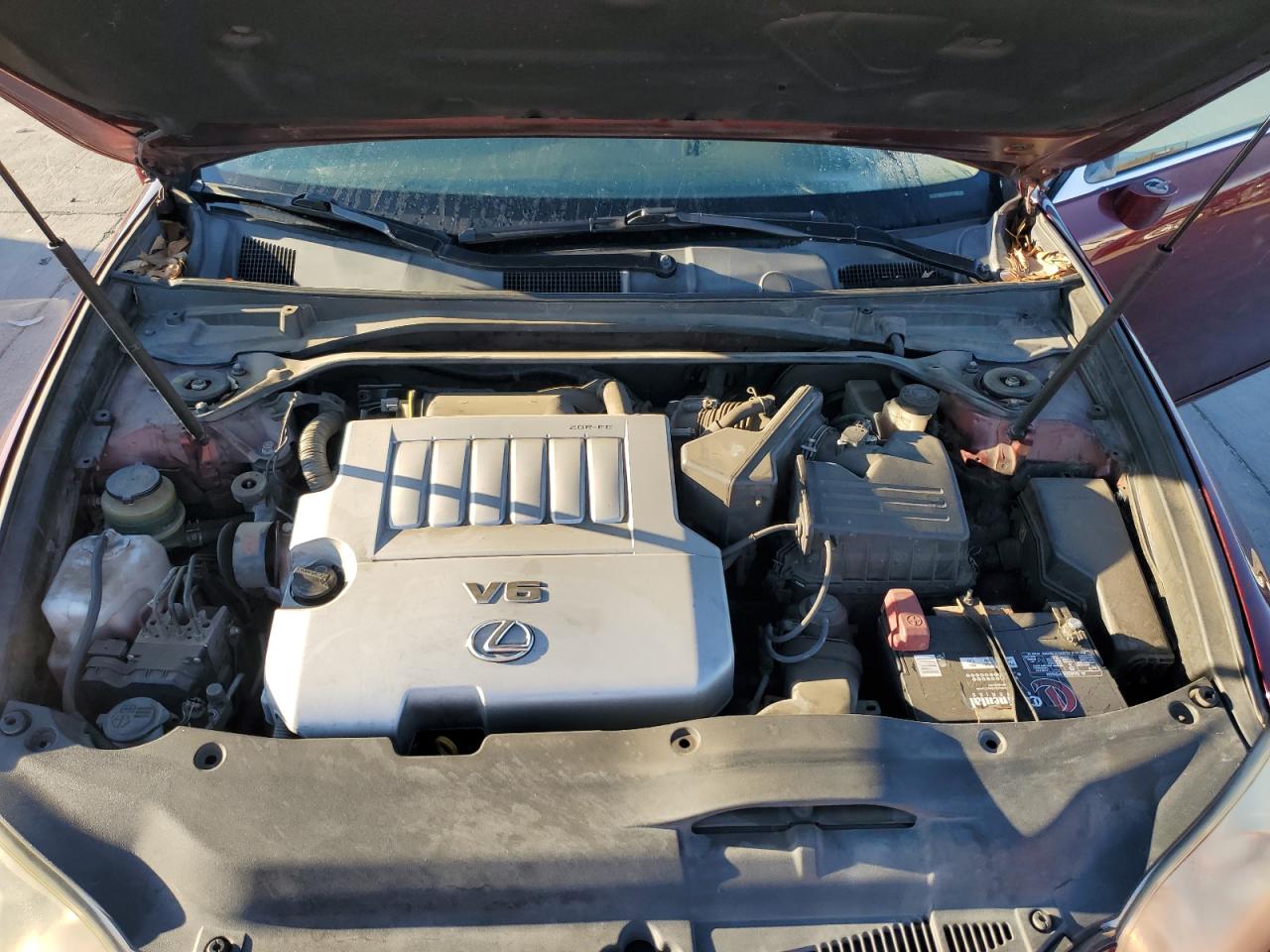 2007 Lexus ES VIN JTHBJ46G772109604 Copart auction photo, side damage thumbnail 11
