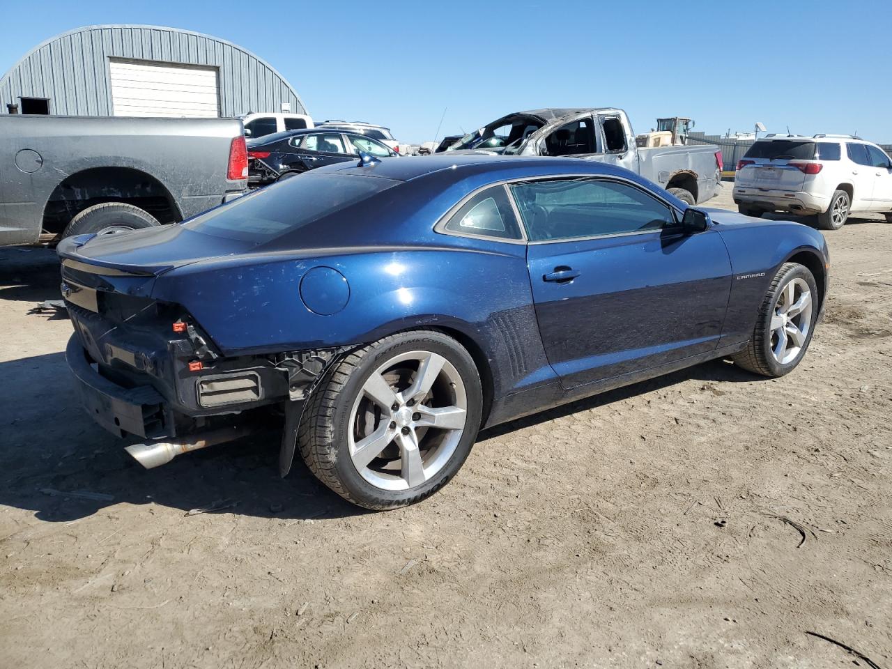 2012 Chevrolet Camaro VIN 2G1FT1EW3C9192005 Copart auction photo, rear end damage thumbnail 3