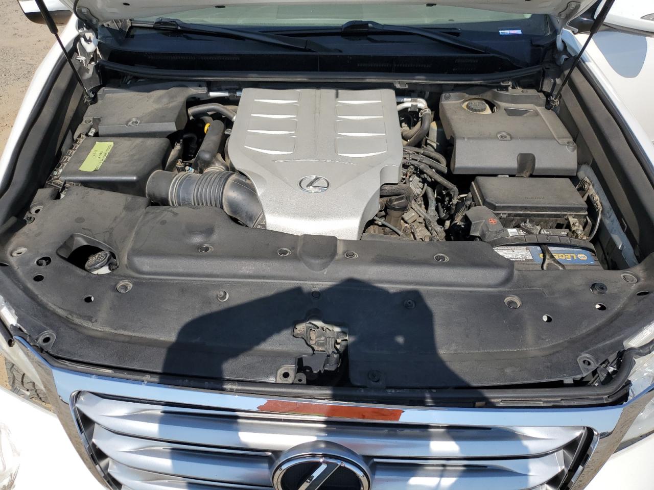 2012 Lexus GX VIN JTJBM7FX1C5046547 Copart auction photo, front end / side damage thumbnail 12