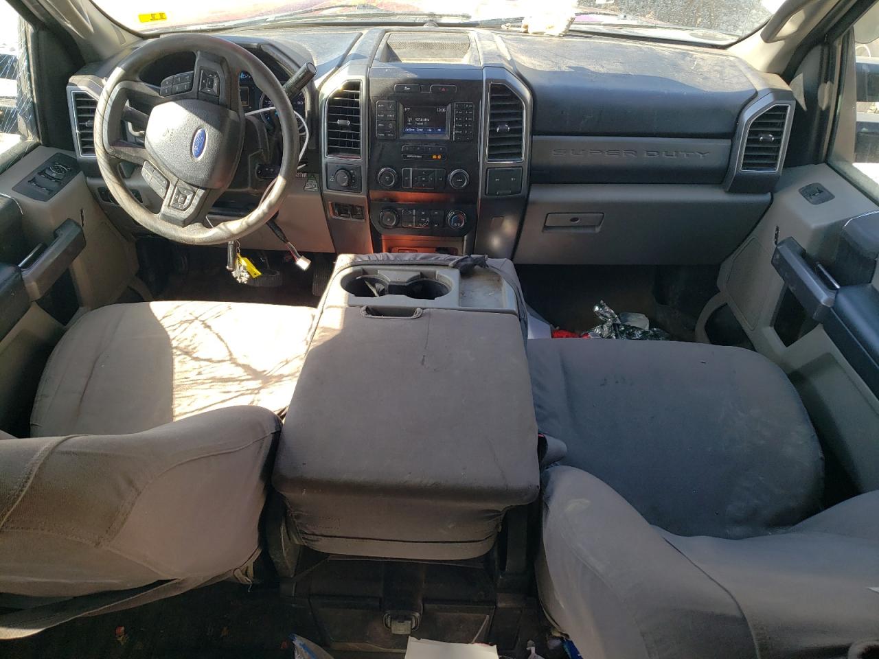 2019 Ford F250 VIN 1FT7W2B61KEG82273 Copart auction photo, front end / undercarriage damage thumbnail 8