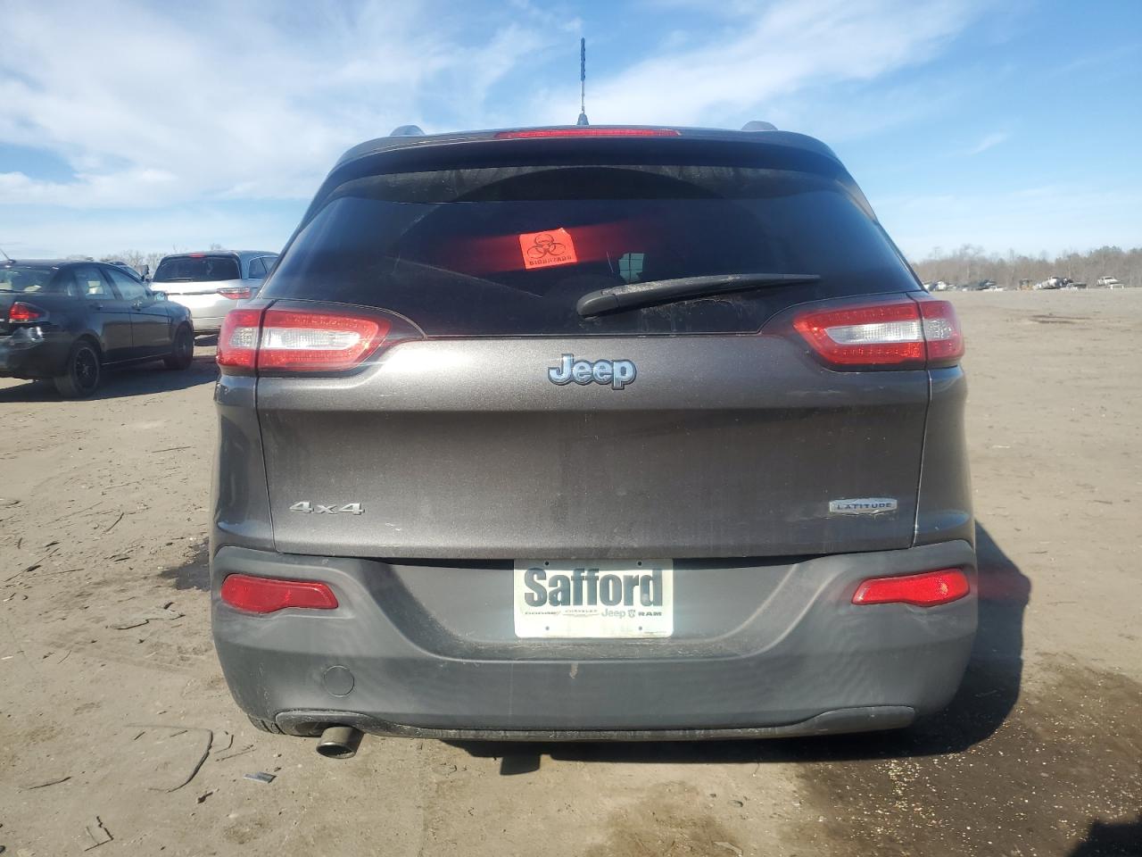 2014 Jeep Grand Cherokee VIN 1C4PJMCB8EW153343 Copart auction photo, side / minor dent/scratches damage thumbnail 6