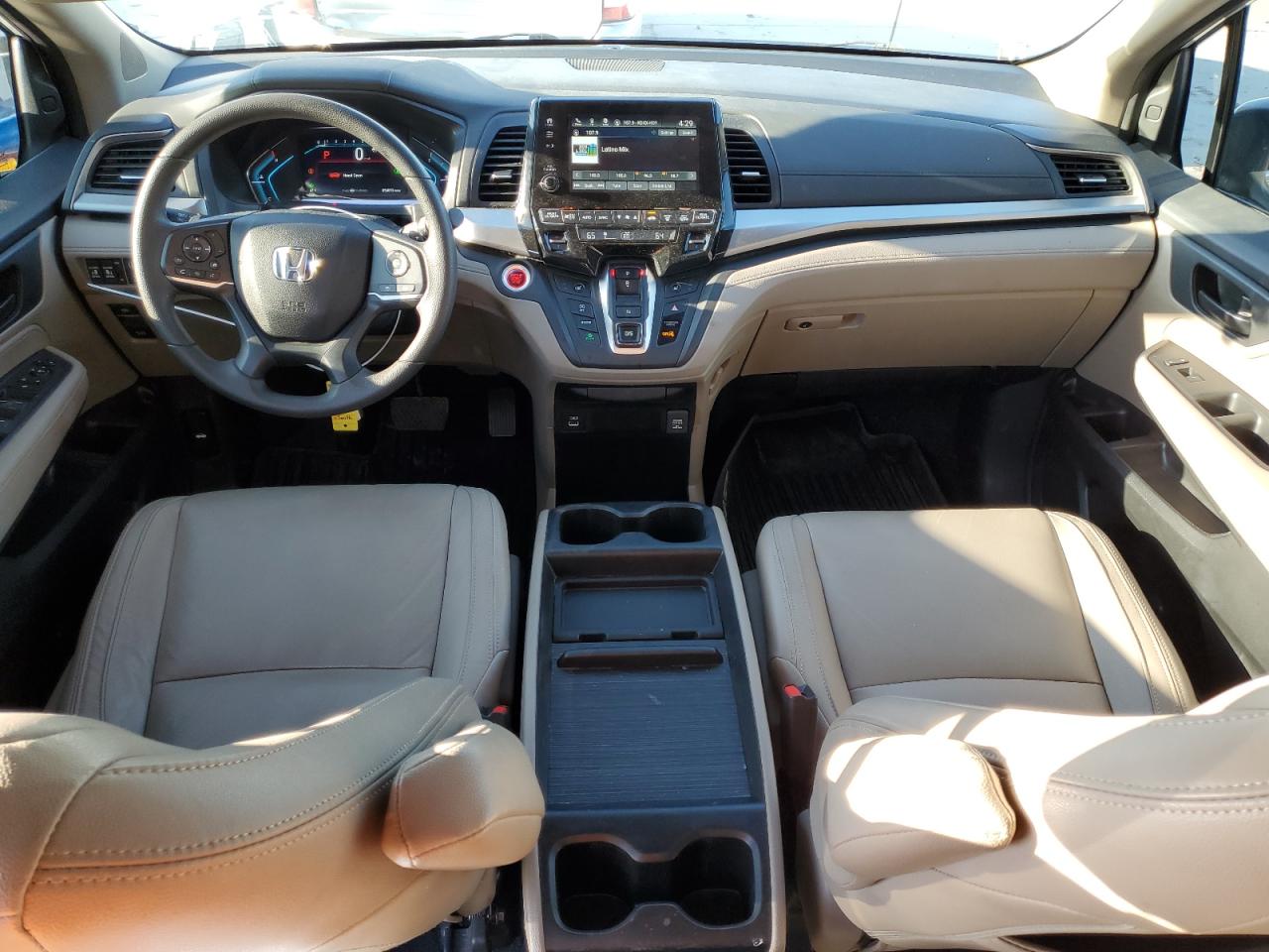 2021 Honda Odyssey VIN 5FNRL6H53MB017111 Copart auction photo, rear end damage thumbnail 8