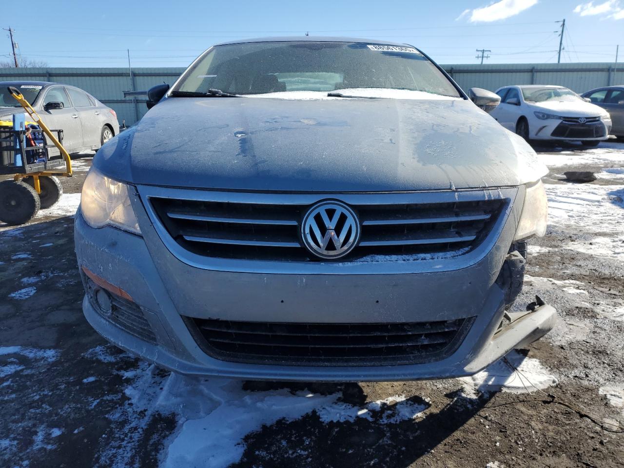 2010 Volkswagen Passat CC VIN WVWMN7AN3AE538024 Copart auction photo, front end / undercarriage damage thumbnail 5