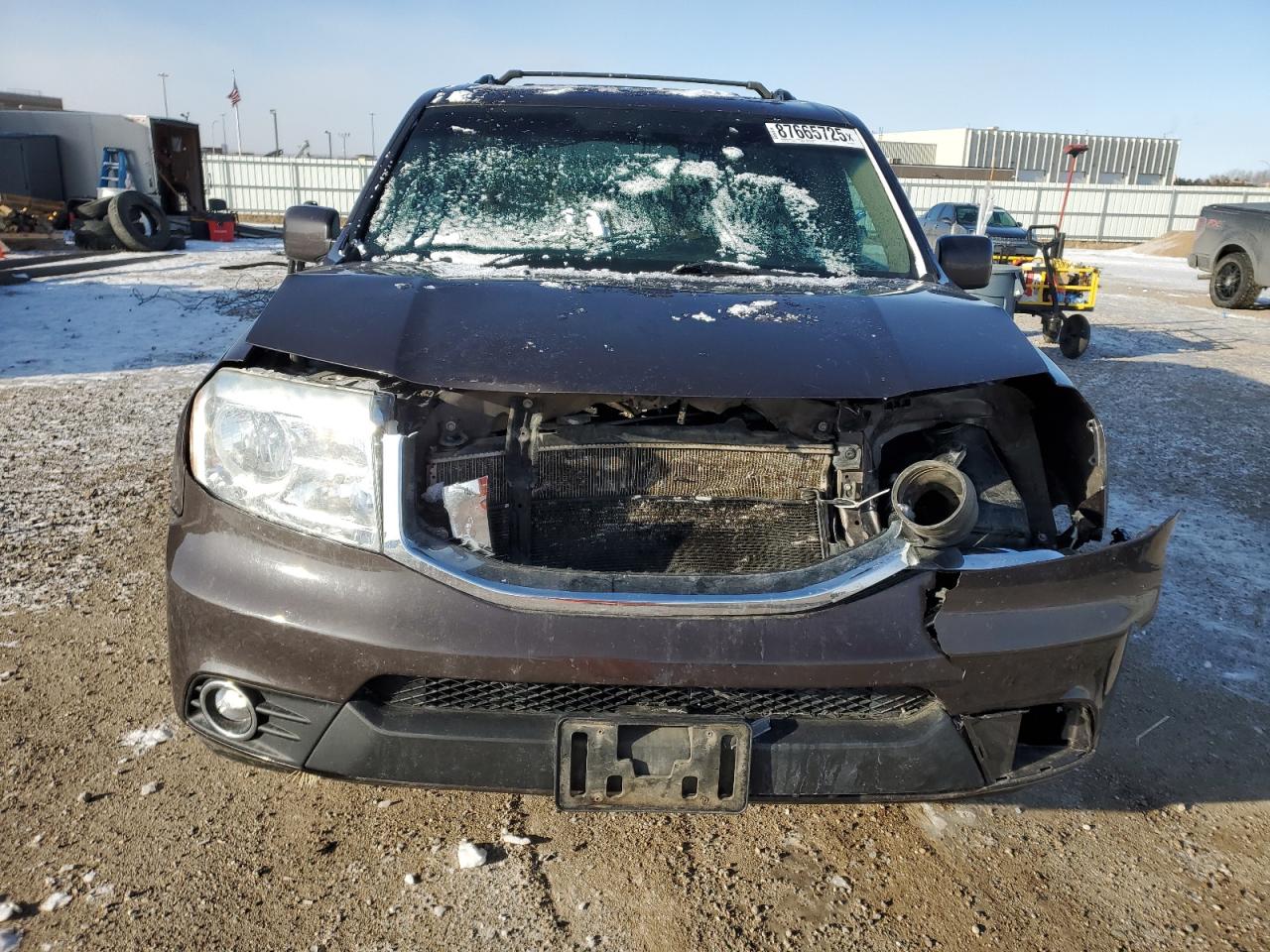 2015 Honda Pilot VIN 5FNYF4H61FB068156 Copart auction photo, front end damage thumbnail 5