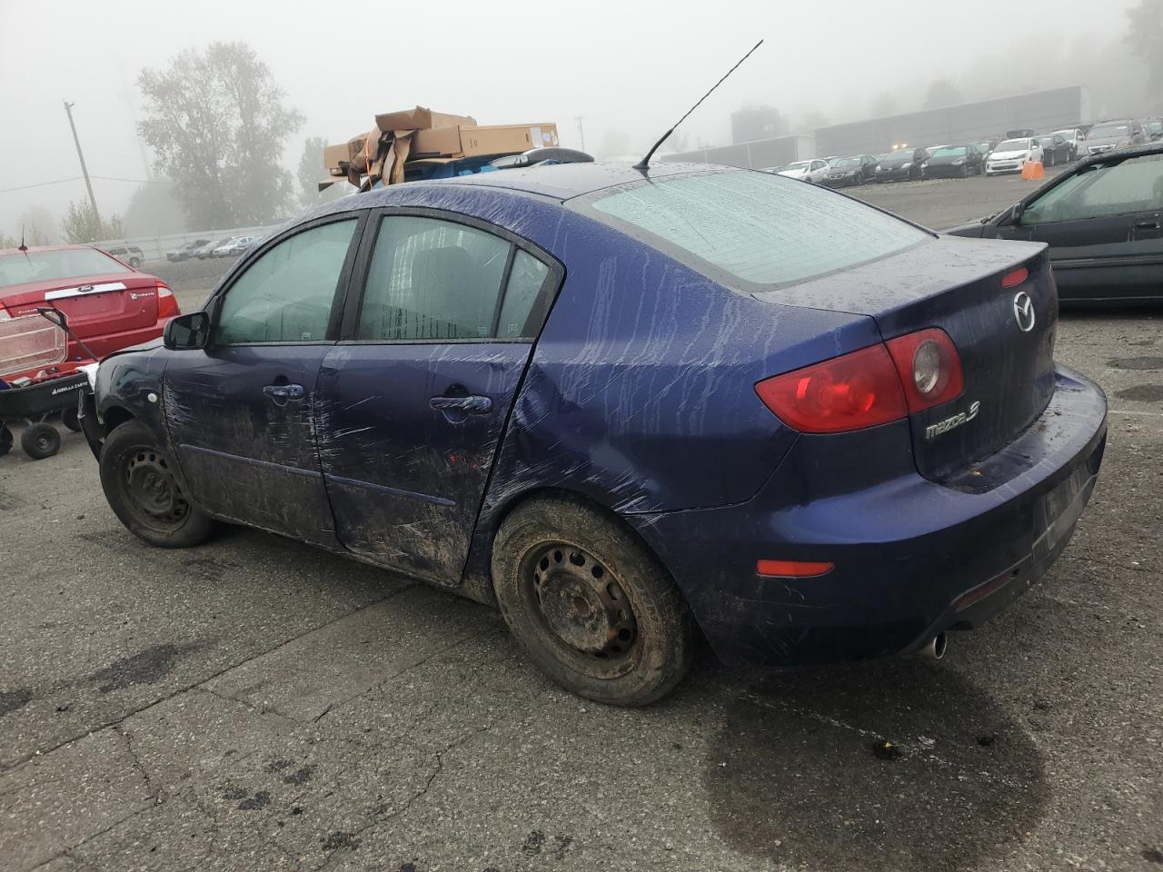 2006 Mazda 3 VIN JM1BK12F361461660 Copart auction photo, undercarriage / all over damage thumbnail 2