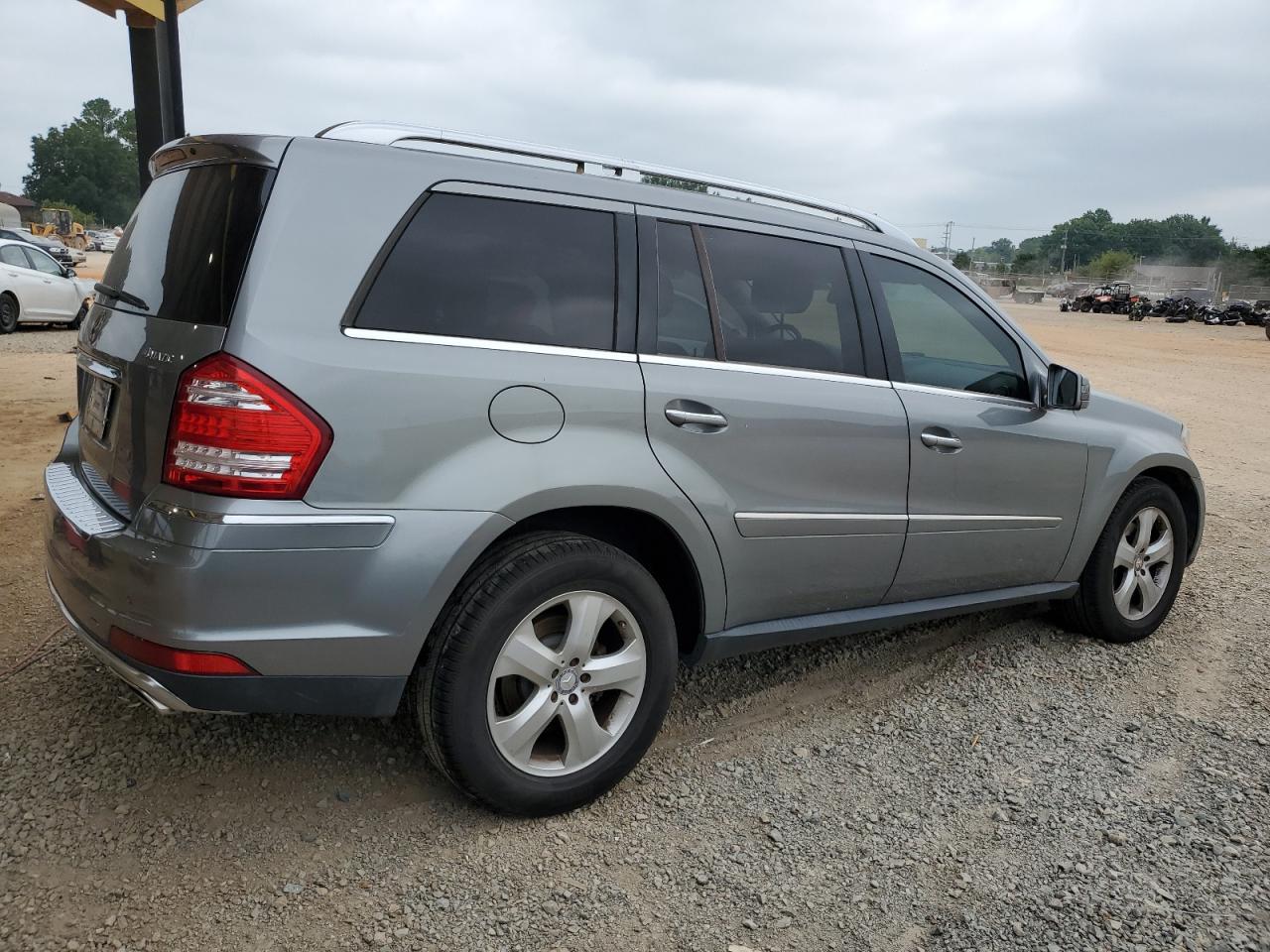 2012 Mercedes-Benz GL-klasse VIN 4JGBF7BE1CA783901 Copart auction photo, front end / side damage thumbnail 3