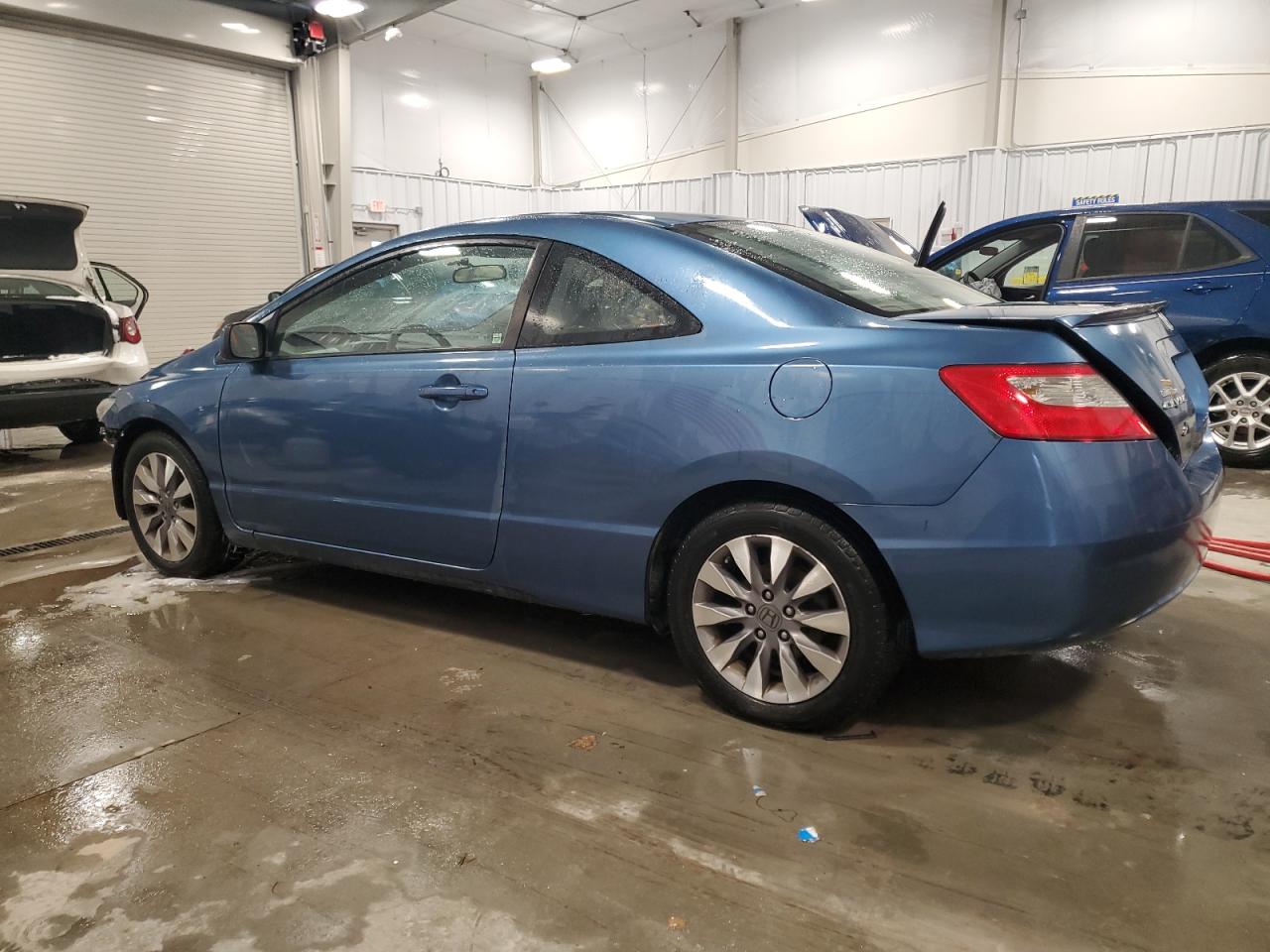 2010 Honda Civic VIN 2HGFG1B88AH508021 Copart auction photo, side / front end damage thumbnail 2