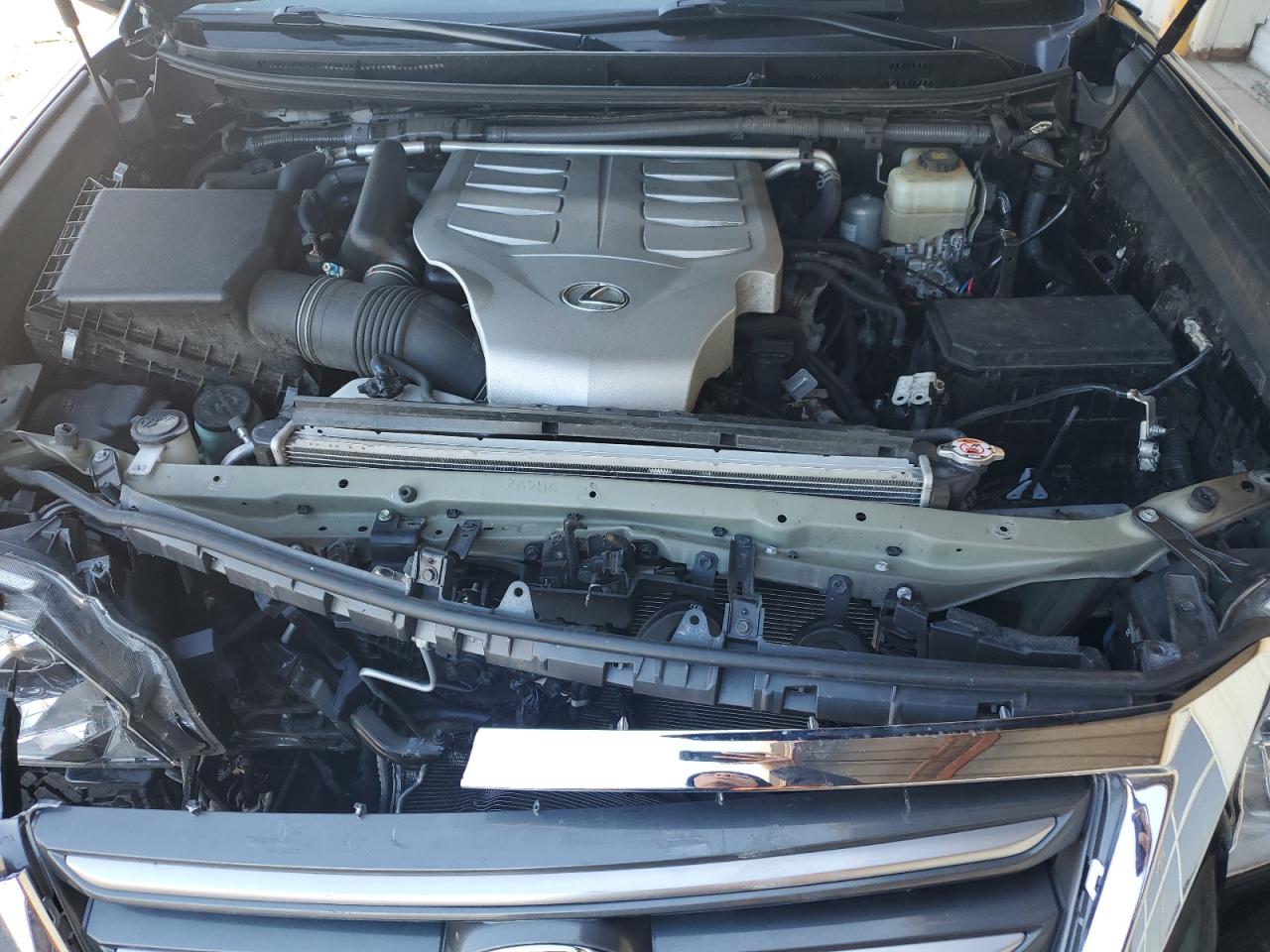 2018 Lexus GX VIN JTJJM7FX8J5201605 Copart auction photo, front end damage thumbnail 13
