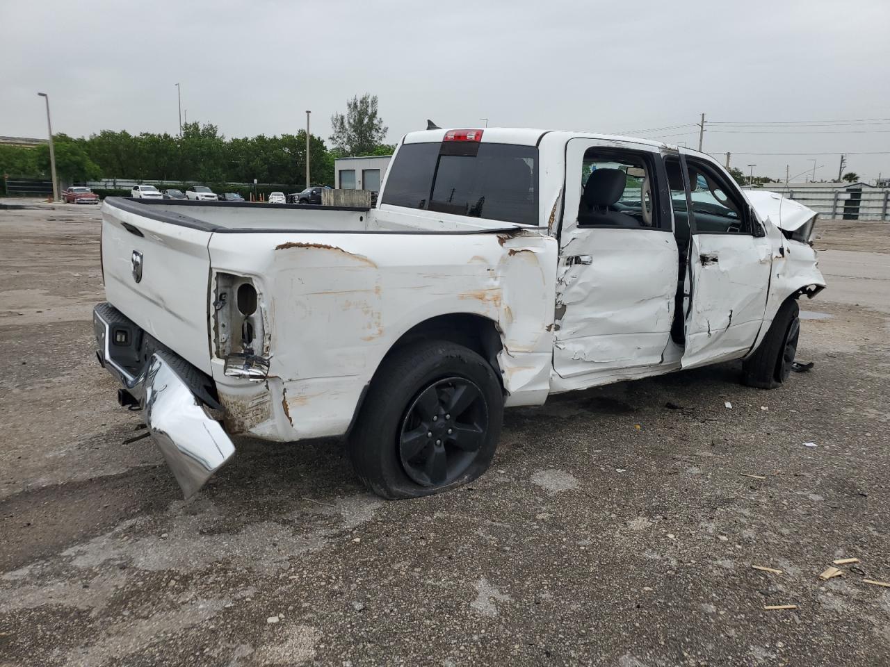 2016 RAM 1500 VIN 1C6RR6LT8GS101041 Copart auction photo, all over damage thumbnail 3