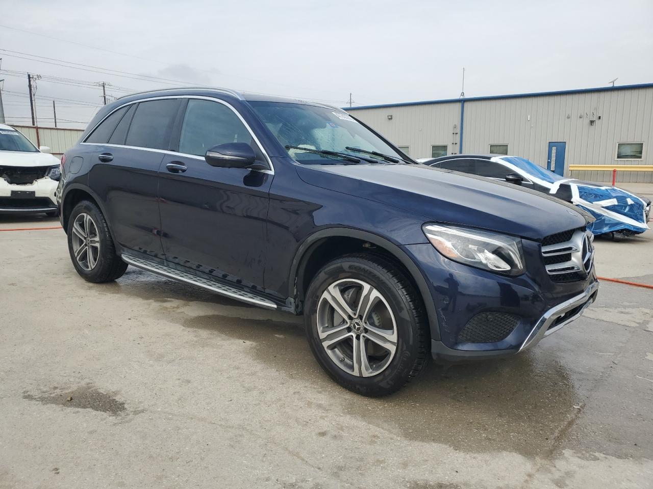 2018 Mercedes-Benz GLC VIN WDC0G4JB0JV044548 Copart auction photo, front end / mechanical damage thumbnail 4