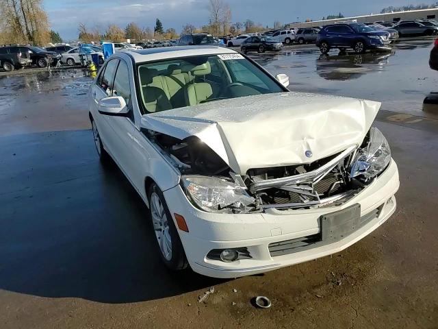 2009 Mercedes-Benz C-klasse VIN WDDGF54X29R046641 Copart auction photo, front end damage thumbnail 10