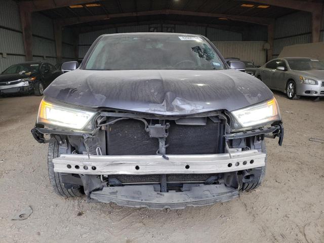 2017 Acura MDX VIN 5J8YD3H5XHL000706 Copart auction photo, front end / side damage thumbnail 5