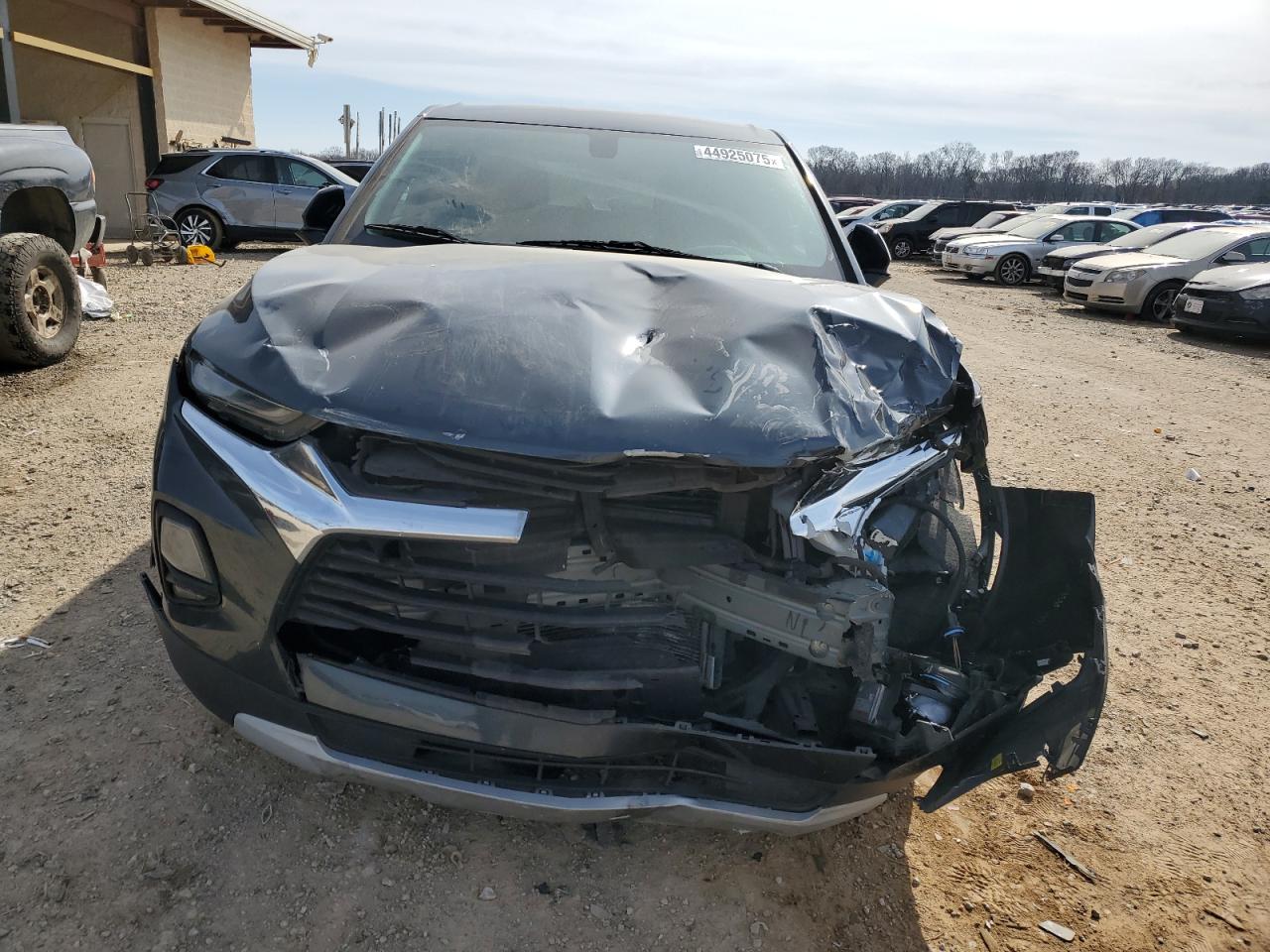 2019 Chevrolet Blazer VIN 3GNKBBRA8KS570129 Copart auction photo, front end damage thumbnail 5