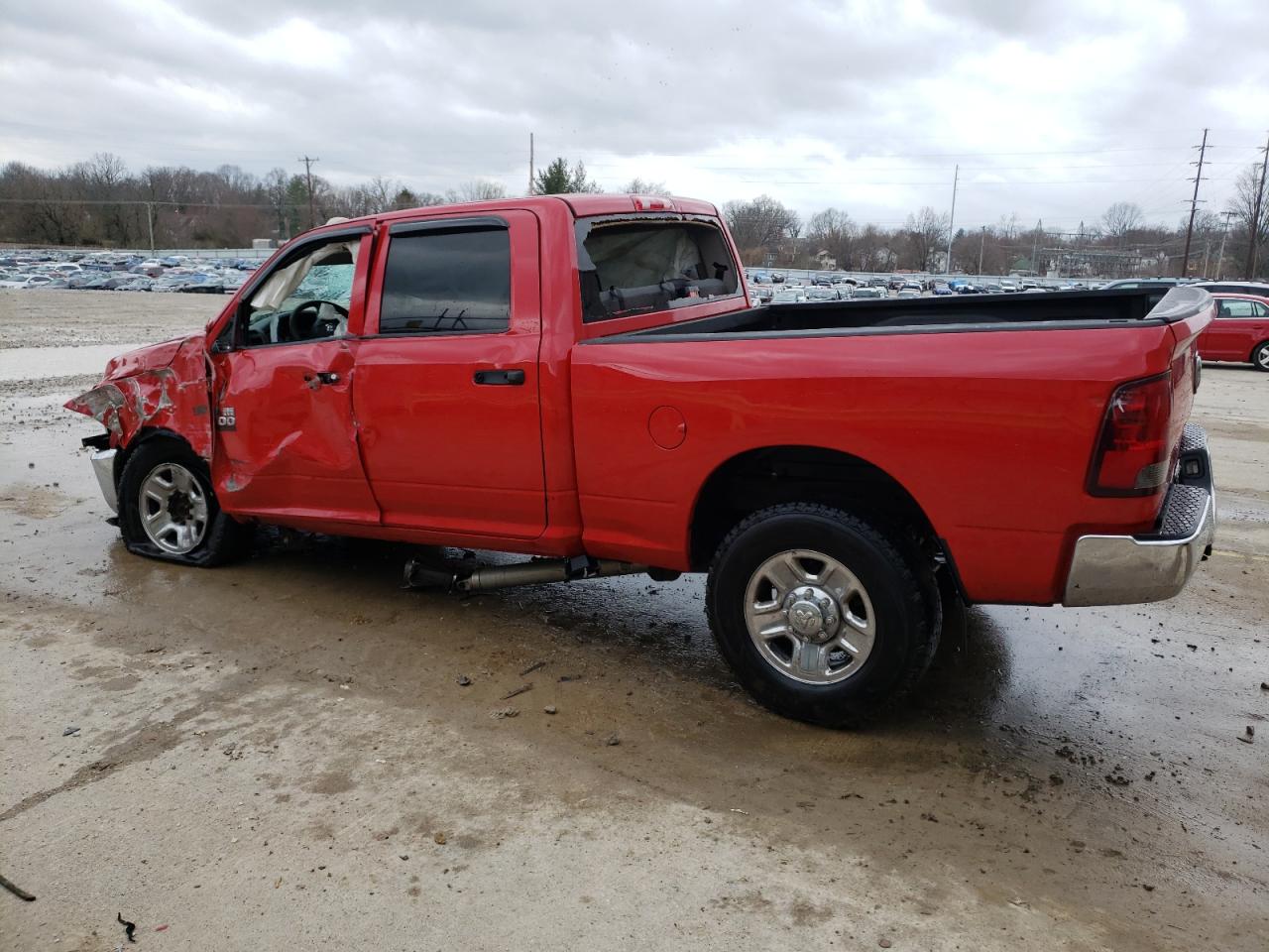 2014 RAM 2500 VIN 3C6TR5CT6EG277381 Copart auction photo, all over damage thumbnail 2