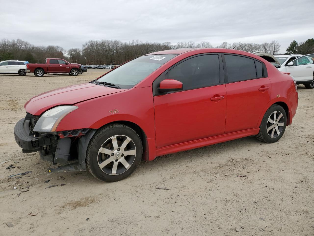 2012 Nissan Sentra VIN 3N1AB6AP3CL727656