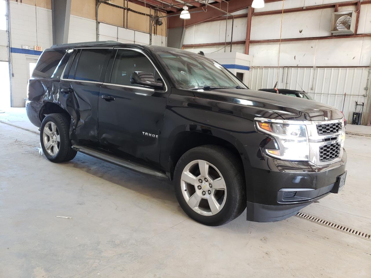 2015 Chevrolet Tahoe VIN 1GNSKBKC0FR282707 Copart auction photo, side damage thumbnail 4