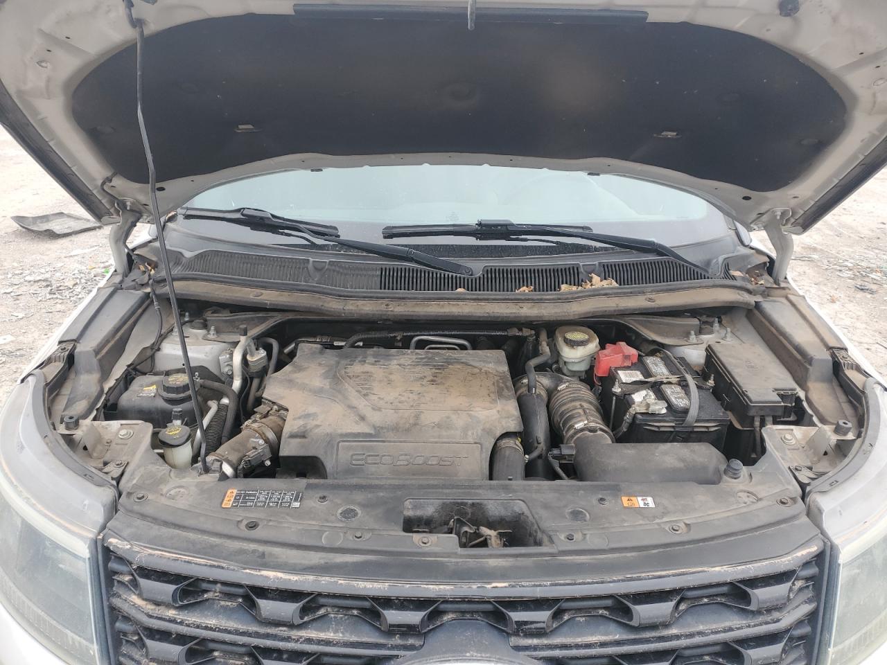 2016 Ford Explorer VIN 1FM5K8GT9GGB11433 Copart auction photo, side / minor dent/scratches damage thumbnail 14