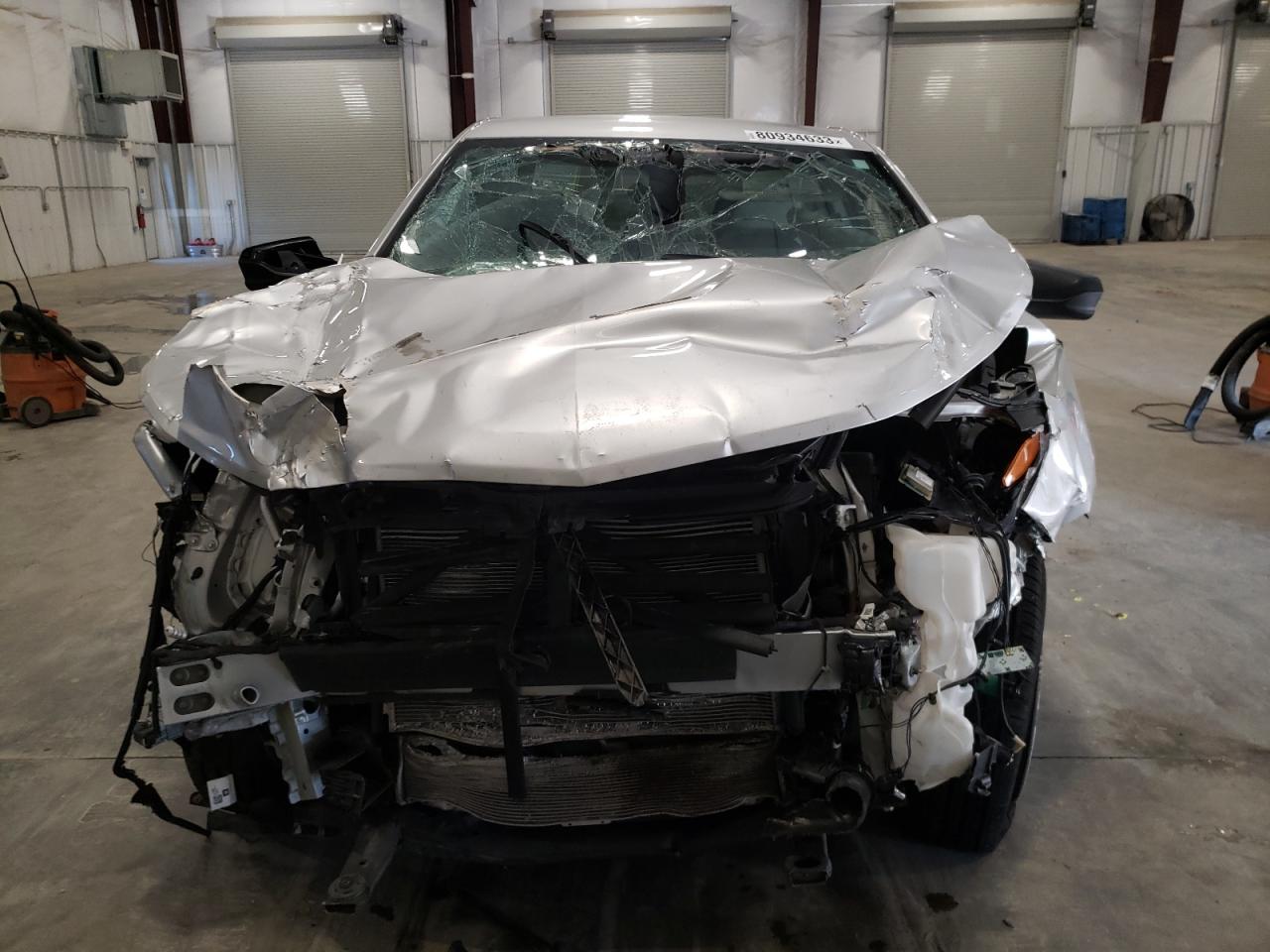 2019 Chevrolet Equinox VIN 3GNAXHEV1KS654060 Copart auction photo, front end damage thumbnail 5