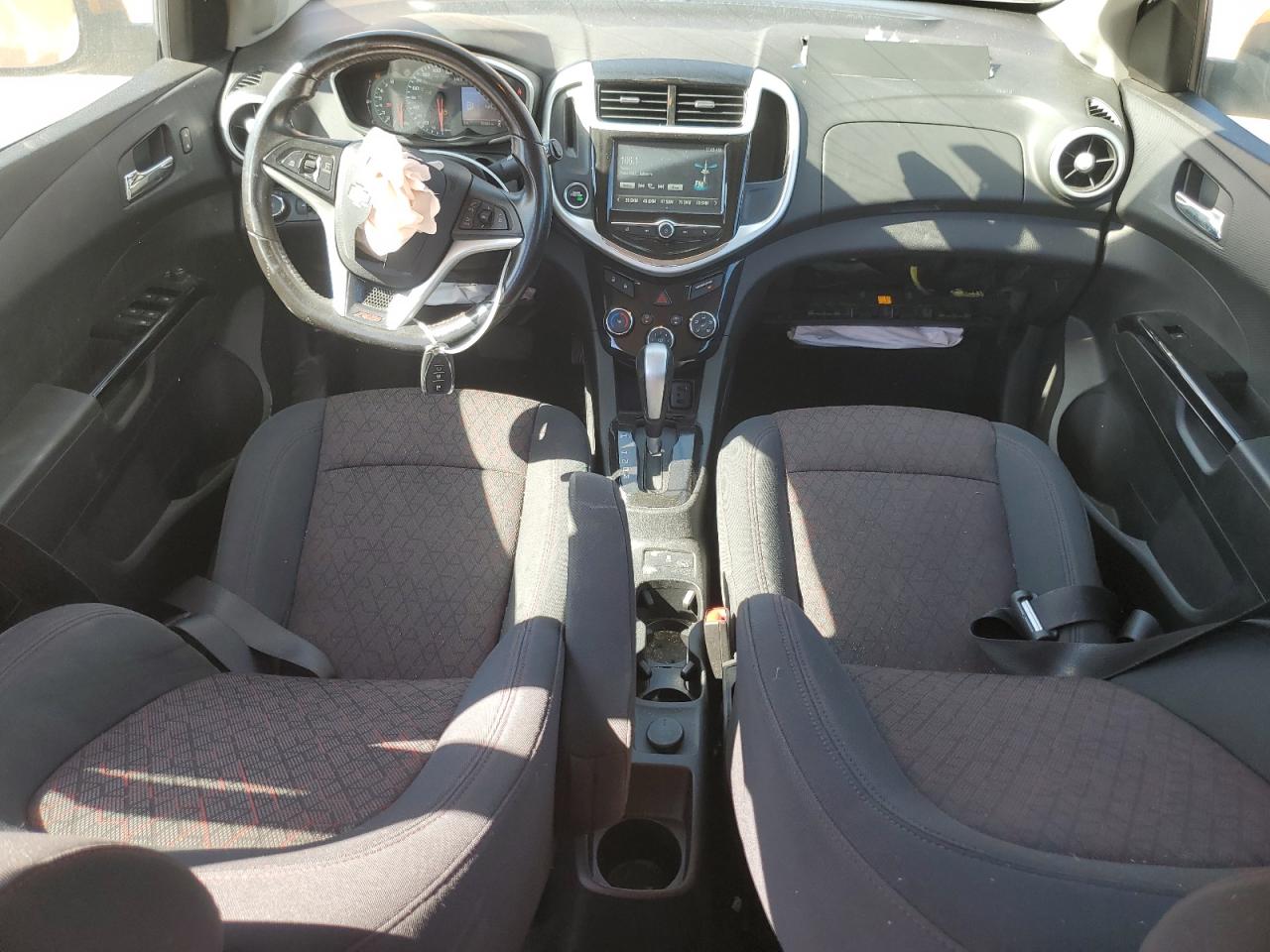 2017 Chevrolet Sonic VIN 1G1JD6SBXH4103658 Copart auction photo, front end / mechanical damage thumbnail 8