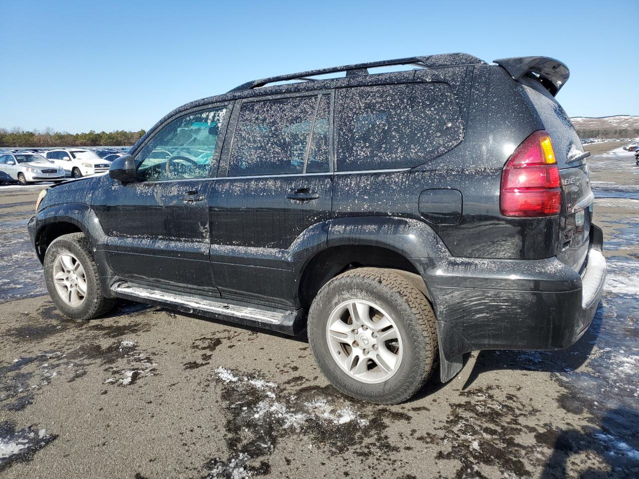 2003 Lexus GX VIN JTJBT20X030006598 Copart auction photo, front end / minor dent/scratches damage thumbnail 2