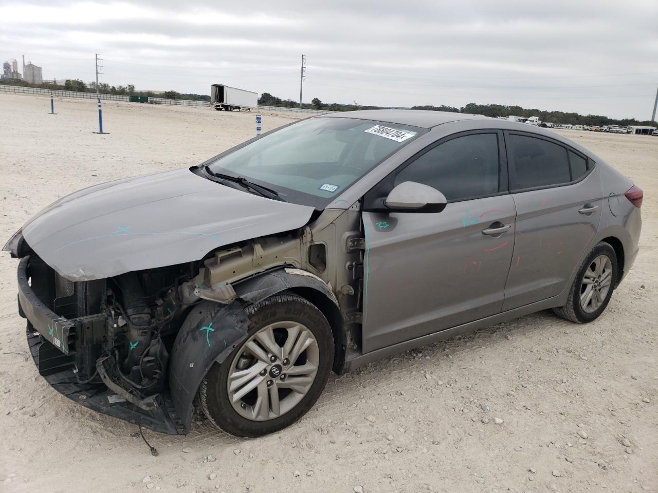 2020 Hyundai Elantra VIN KMHD84LF2LU108324