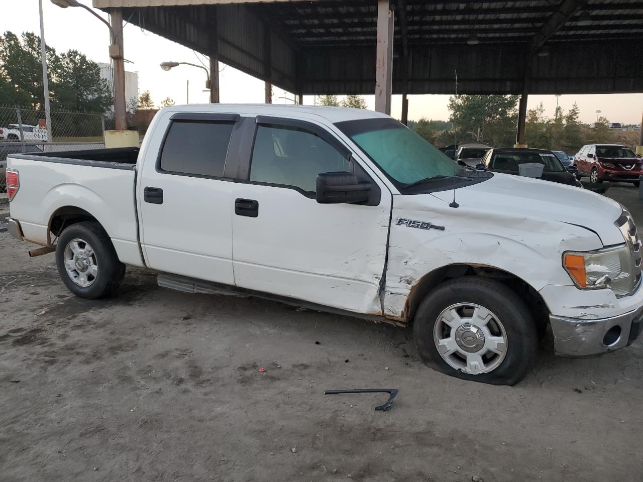 2012 Ford F-150 VIN 1FTEW1CM6CKD79636 Copart auction photo, front end / side damage thumbnail 4