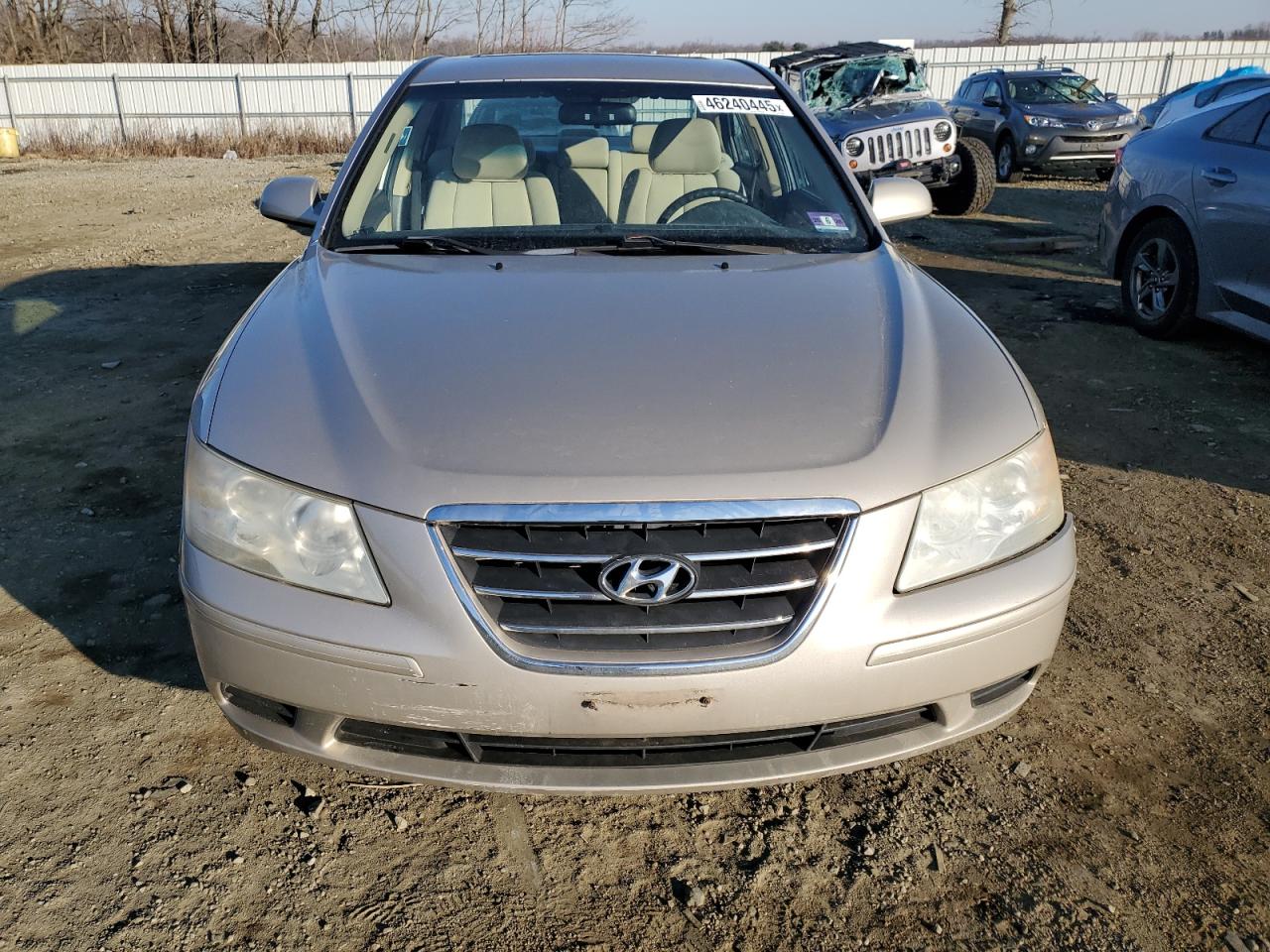 2010 Hyundai Sonata VIN 5NPET4AC4AH585943 Copart auction photo, front end damage thumbnail 5
