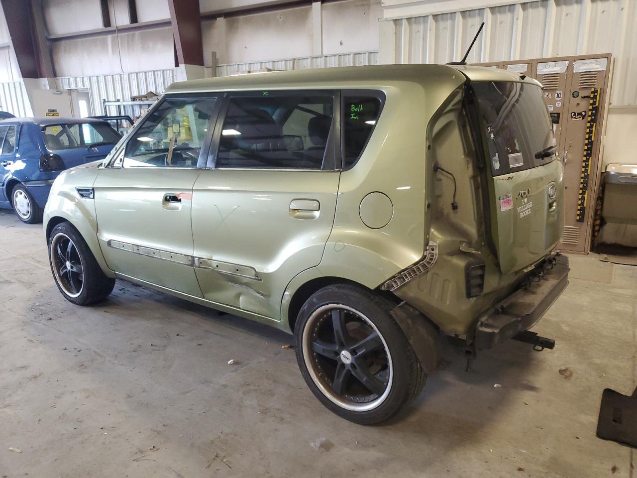 2010 KIA Soul VIN KNDJT2A26A7059389 Copart auction photo, rear end / side damage thumbnail 2