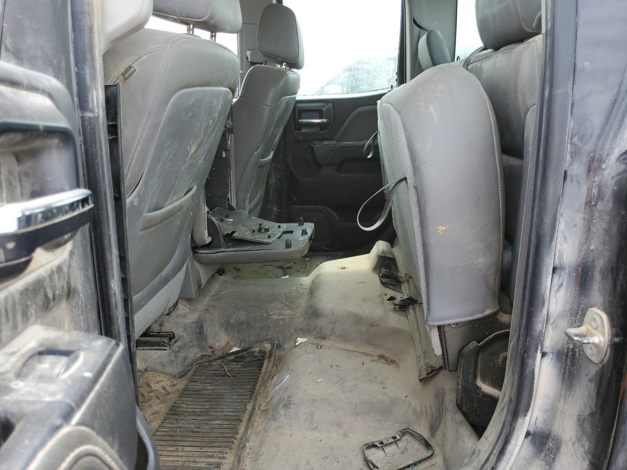 2015 Chevrolet Silverado VIN 1GB2KUEG8FZ553634 Copart auction photo, side / front end damage thumbnail 10