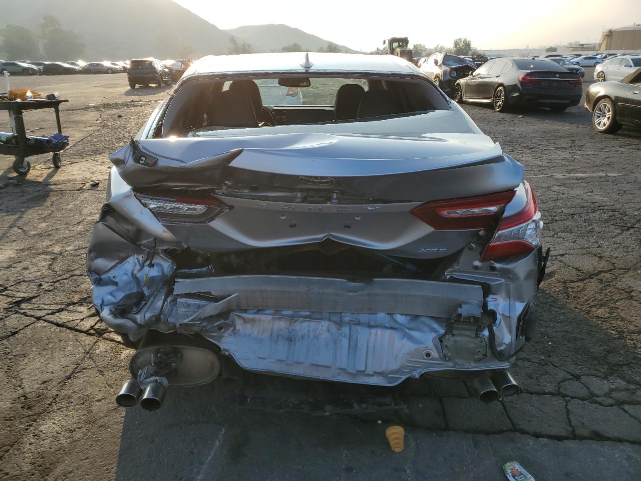 2020 Toyota Camry VIN 4T1K61AKXLU955331 Copart auction photo, rear end / front end damage thumbnail 6