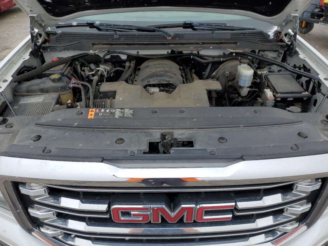 2018 GMC Sierra VIN 3GTU2NEC2JG630644 Copart auction photo, side / rear end damage thumbnail 11