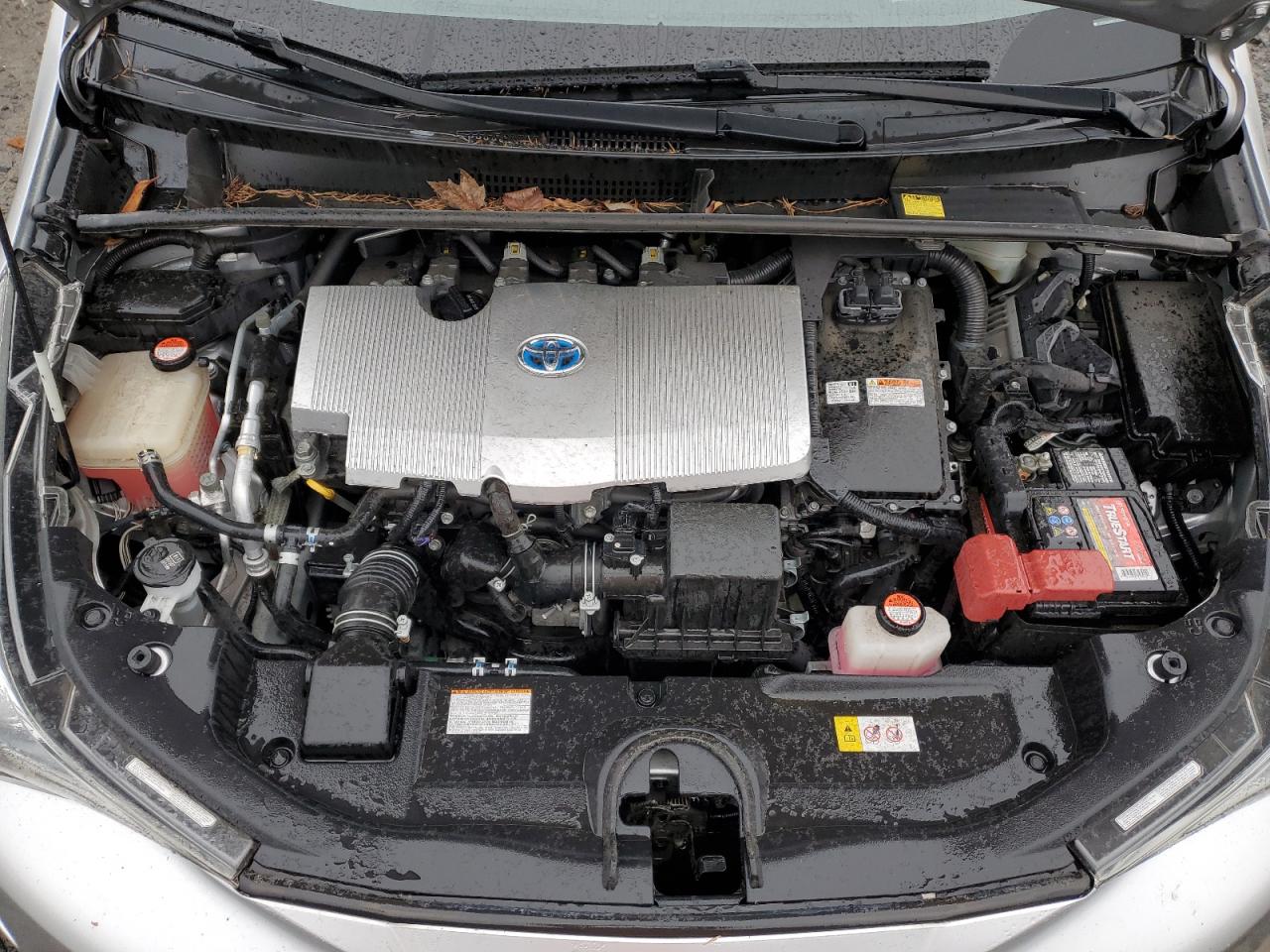 2016 Toyota Prius VIN JTDKARFU0G3019743 Copart auction photo, top/roof / undercarriage damage thumbnail 11