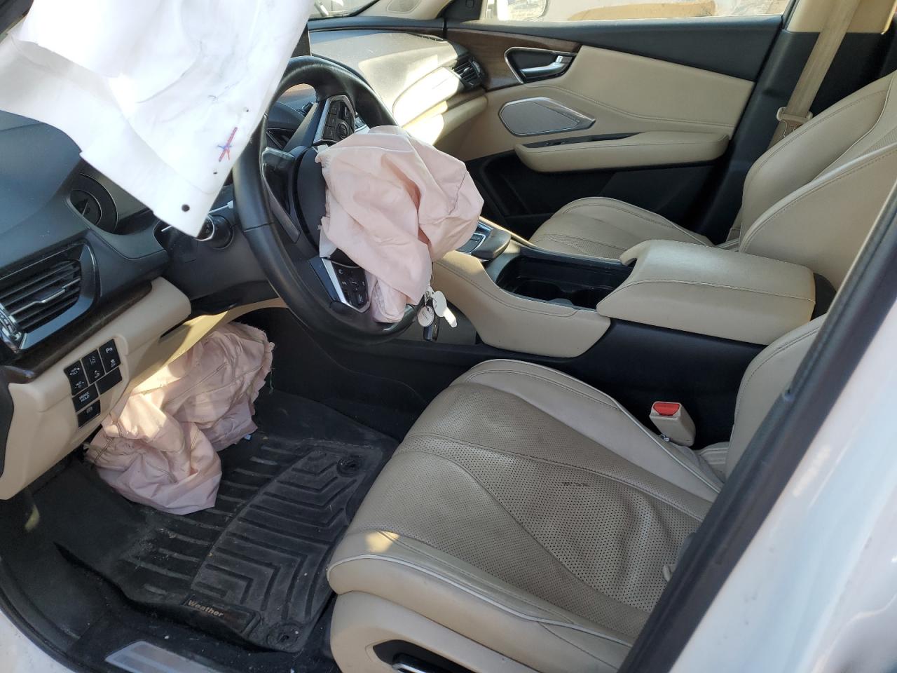 2019 Acura RDX VIN 5J8TC2H78KL029914 Copart auction photo, side / front end damage thumbnail 7