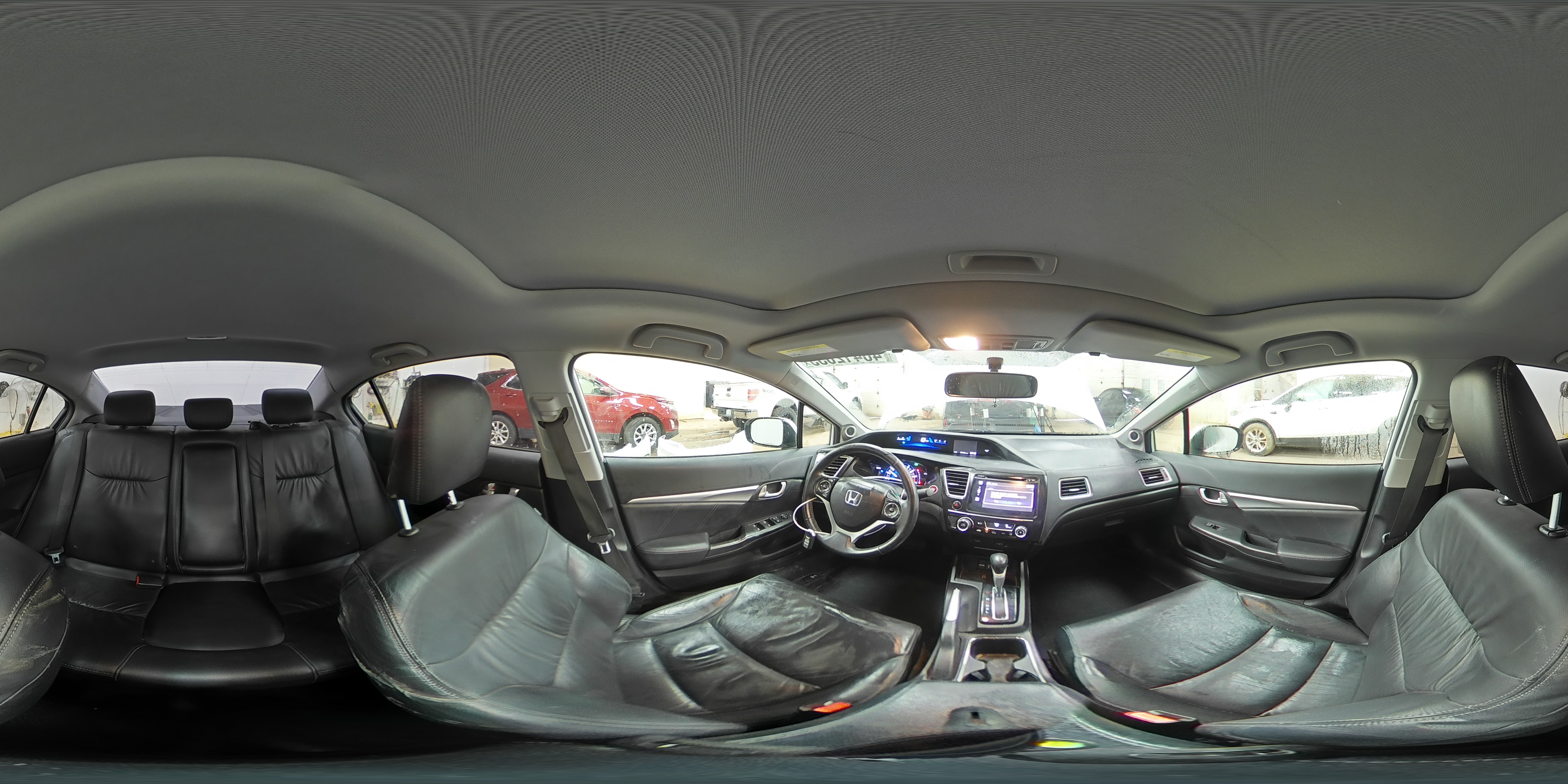 2015 Honda Civic VIN 19XFB2F96FE247772 Copart auction photo, front end / rear end damage thumbnail 15