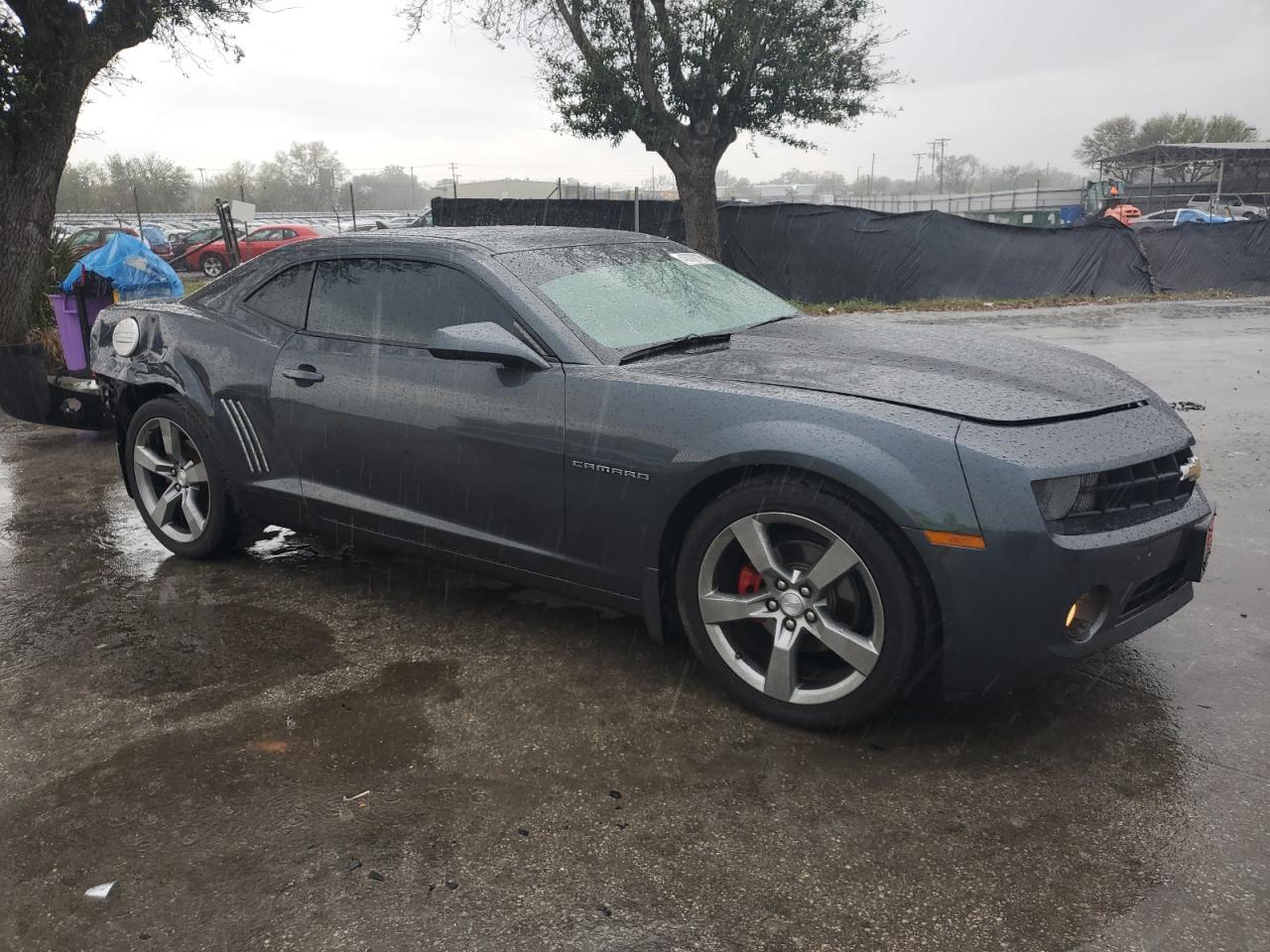 2011 Chevrolet Camaro VIN 2G1FB1ED2B9137156 Copart auction photo, rear end / side damage thumbnail 4